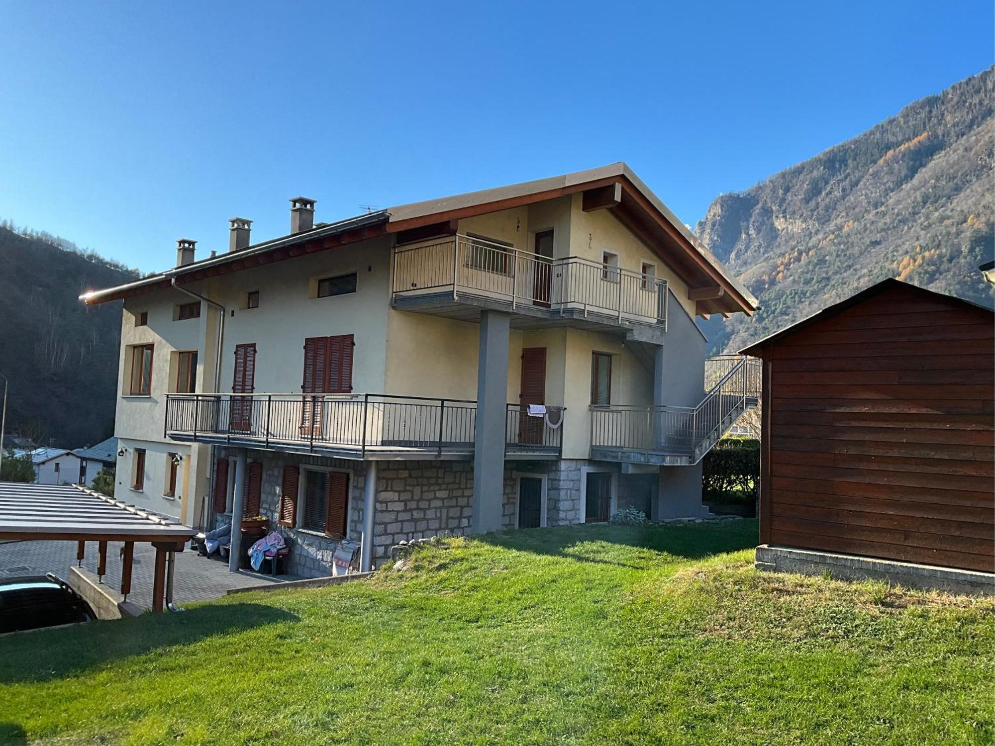 Vila L'Acero Rosso Prosto di Piuro Exteriér fotografie